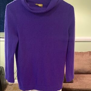 Purple Women's Cashmere Sweater